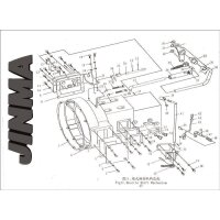13. Rocher arm weldment - Jinma (184 / 254 / 254 I )