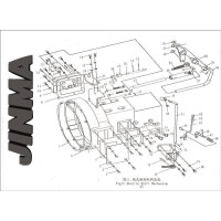 15. Rubber seat - Jinma (184 / 254 / 254 I )