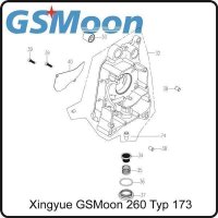33. FRONT BUMPER COVER 170MM GSMoon 260