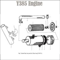 1. INTAKE PIPE ASSY - engine-Y380