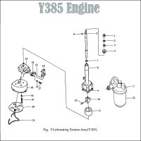 5. OIL PUMP SHAFT - engine-Y380