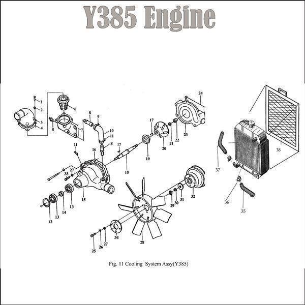 12. CHECK RING 40 - engine-Y380
