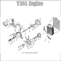 14. BEARING SPACER - engine-Y380
