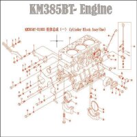 9. BOLT M8x60 - KM385BT (Bild 1)