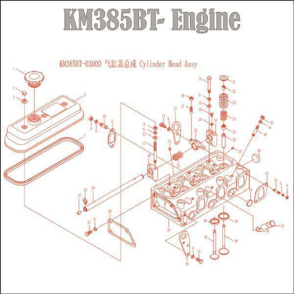 34. ROCKERSHAFT REAR ARM - KM385BT (Bild 7)