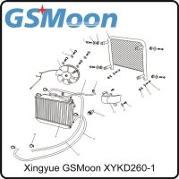 (16) - Thermoschalter für Kühlerventilator - GSMoon 260
