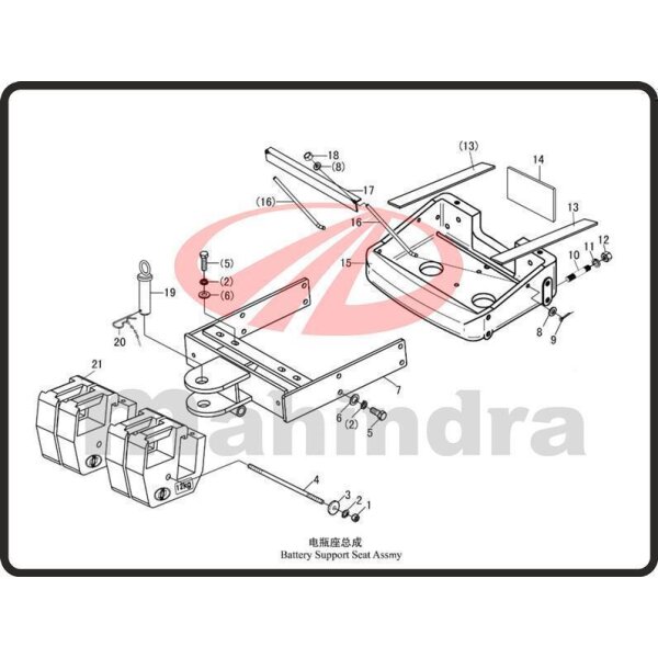 6. WASHER12 - Mahindra 304E (2-74)