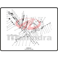 34. ADJUSTING WASHER - Mahindra 304E (2-86)