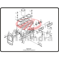 17. STUD M8x25 - Mahindra 354E (1-30)