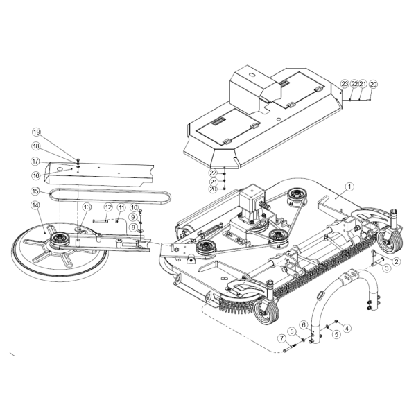 17. FLAT WASHER 10 × 2 - GB-GBH