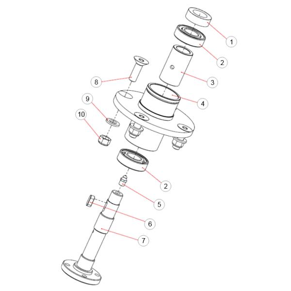 8. HExAGON HEAD SCREW M12 ×40 - GB-GBH