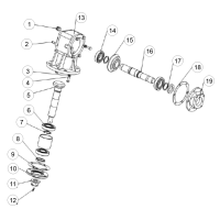 16. INPUT SHAFT - R100