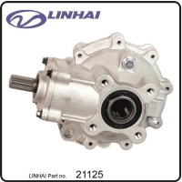 (25) - Hinterachsgetriebe ohne Differential - Linhai ATV 200