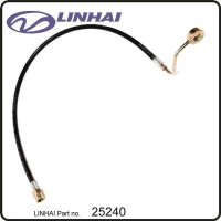 (19) - Bremsleitung hinten 2 - Linhai ATV 200