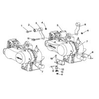 (1) - Schraube M10X48x1.25 - Linhai ATV 200