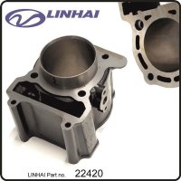 (20) - Zylinder 257cc - D  69,4 - 257cc Linhai (Motor TYP...