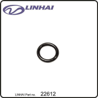 (12) - O-Ring - 257cc Linhai (Motor TYP 170MM)