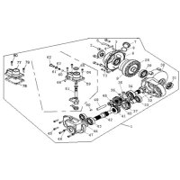 (59) - Gehäuse für Stellmotor - Linhai ATV 560