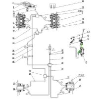 (22) - Bremsverteiler 3 E/S - Linhai ATV 560