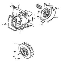 (7) - Abdeckung Zylinder oben - Linhai ATV 150