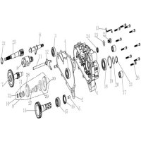 (11) - Getriebe Welle - Linhai ATV 170