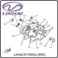 (13) - Simmerring BASL VIT - Linhai V-TWIN 520 (EFI)