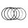 2. Kolbenringe (Kompressions- und &Ouml;labstreifring) - CF172