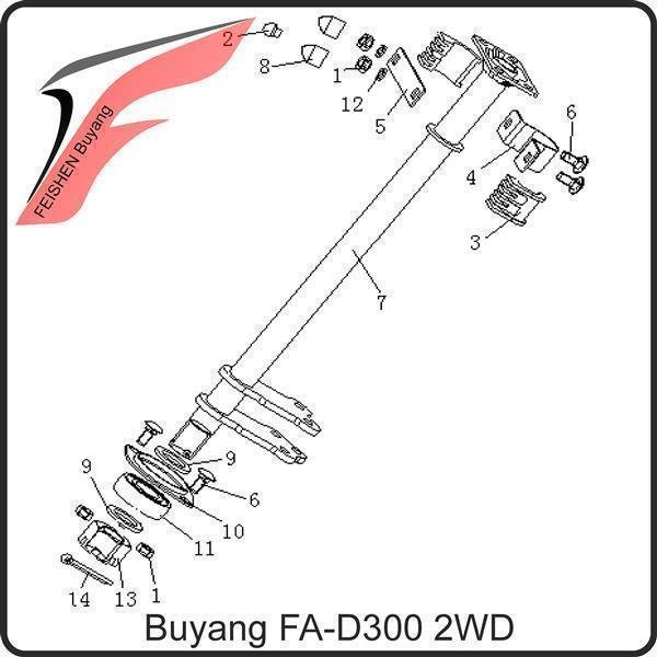 (8) - Schutzkappe - Buyang FA-D300