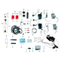 (34) - Abdeckung Elektrik E- Box  Kinroad 1100