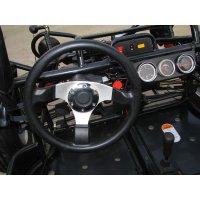 Kinroad XT650-GL schwarz gebraucht, langes Chassis VERKAUFT
